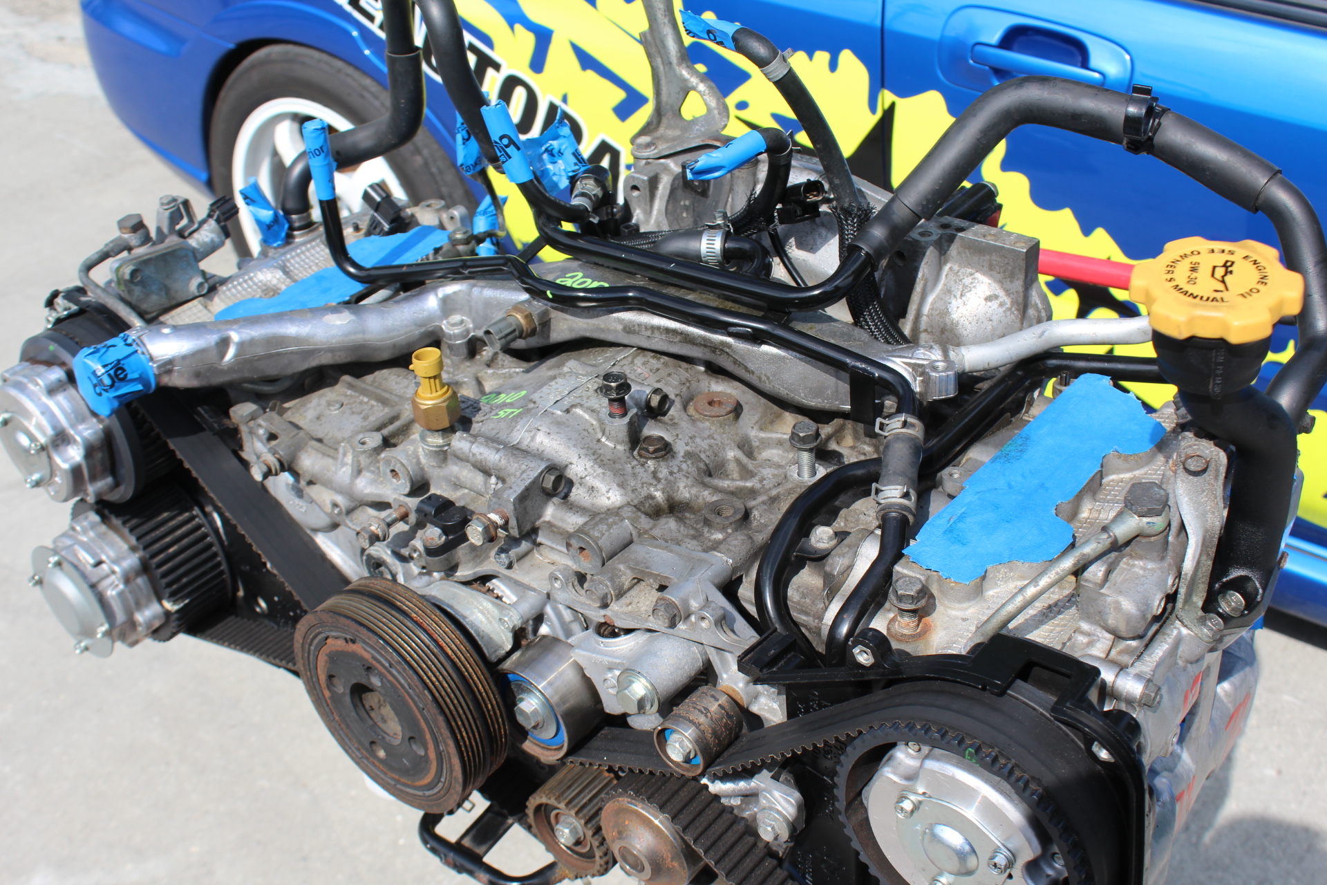 Subaru Wrx Sti Built Engine Forged Long Block Ej Dual Avcs