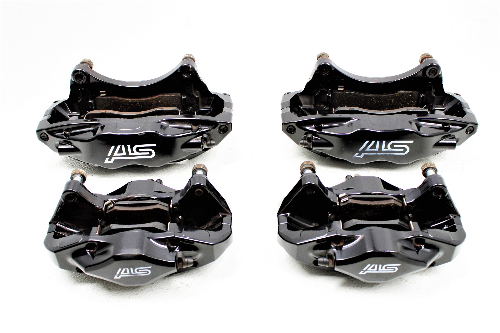 Subaru Wrx Sti Front Rear Brembo Brake Calipers Set K