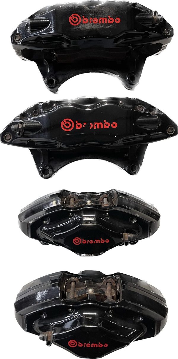 2008 2017 SUBARU WRX STI FRONT REAR BREMBO BRAKE CALIPERS OEM 57K