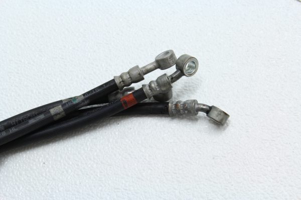 2008-2018 Subaru Impreza WRX STI Front And Rear Brembo Brake Lines Set OEM - Image 2