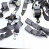 1998-2001 SUBARU IMPREZA 2.5 RS GC8 FRONT & REAR SEAT BELTS SET OEM - Image 6