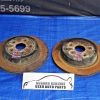 2008-2018 SUBARU IMPREZA WRX STI REAR BRAKE ROTORS 5X114 OEM