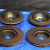 2005-2007 SUBARU IMPREZA WRX STI FRONT & REAR BREMBO ROTORS 5X114 OEM 83K MILES - Image 4