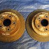 02-05 2002-2005 SUBARU IMPREZA WRX REAR BRAKE ROTORS LH/RH - Image 2