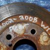 02-05 2002-2005 SUBARU IMPREZA WRX REAR BRAKE ROTORS LH/RH - Image 3