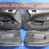 2008-2014 SUBARU IMPREZA WRX STI FRONT & REAR DOOR CARDS PANELS GREY OEM