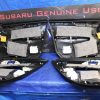 2008-2014 SUBARU IMPREZA WRX STI FRONT & REAR DOOR CARDS PANELS (RED STITCHED) - Image 10