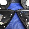 2008-2014 SUBARU IMPREZA WRX STI FRONT & REAR DOOR CARDS PANELS (RED STITCHED) - Image 12