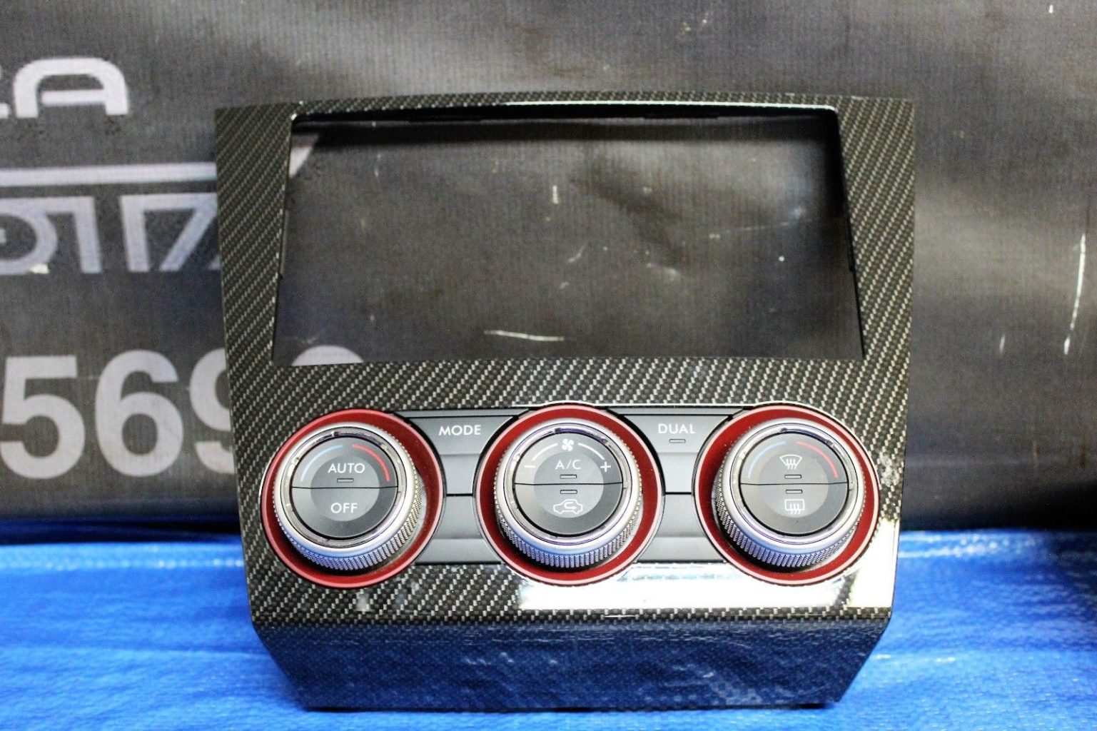 2015-2018 SUBARU IMPREZA WRX STI CARBON FIBER INTERIOR SHIFTER / RADIO