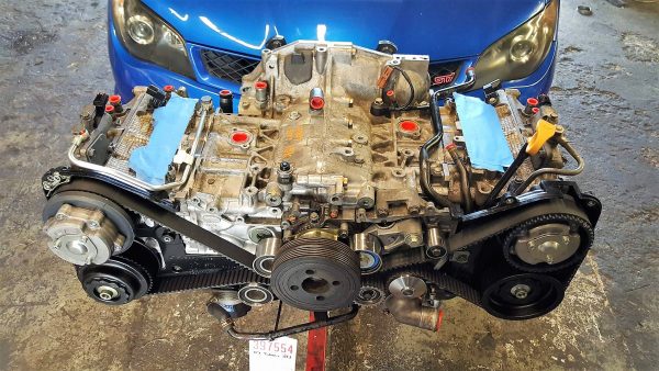 04-07 SUBARU WRX STI & 06-14 WRX STAGE 2 BUILT LONG BLOCK ENGINE FORGED INTERNALS MANLEY / ARP / ACL / BRIAN CROWER 15K MILES EJ257 ******PENDING SALE******