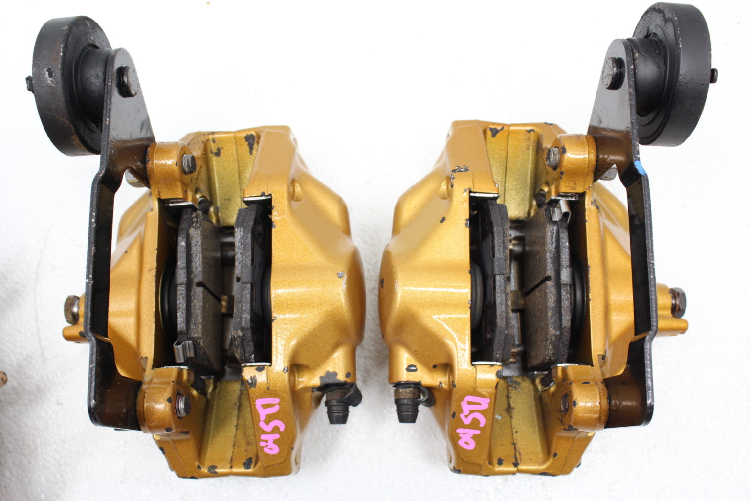 20042007 SUBARU WRX STI FRONT AND REAR BREMBO BRAKE CALIPERS OEM 57K