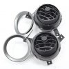2002-2007 SUBARU IMPREZA WRX STI RH AND LH AC HEAT VENTS WITH BEAUTY RINGS