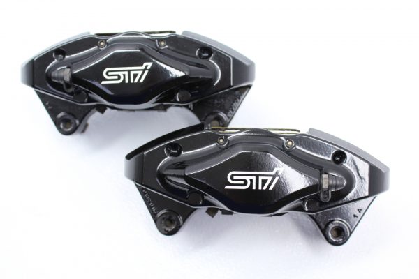 2008-2017 SUBARU IMPREZA WRX STI FRONT AND REAR BREMBO BRAKE CALIPERS 73K MILES - Image 7