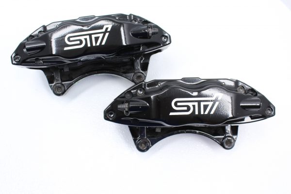 2008-2017 SUBARU IMPREZA WRX STI FRONT AND REAR BREMBO BRAKE CALIPERS 73K MILES - Image 8