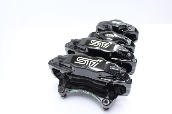 2008-2017 SUBARU IMPREZA WRX STI FRONT AND REAR BREMBO BRAKE CALIPERS 73K MILES - Image 12