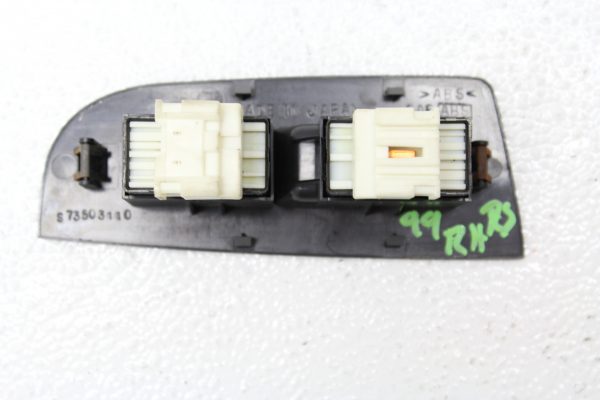 1998-2001 SUBARU IMPREZA 2.5 RS GC8 2DR FRONT RH INTERIOR DOOR WINDOW SWITCH OEM - Image 6