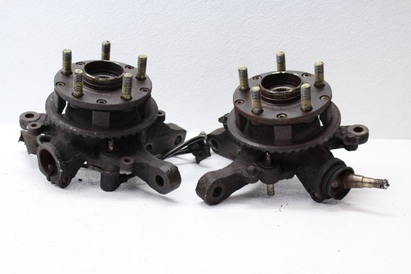 1998-2001 SUBARU IMPREZA 2.5 RS GC8 FRONT HUBS KNUCKLES SPINDLES LH/RH OEM 5X100 - Image 2