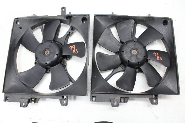 1998-2001 SUBARU IMPREZA 2.5 RS GC8 RADIATOR FANS SET LH/RH OEM - Image 8