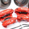 2020 SUBARU BRZ TS FRONT & REAR RED BREMBO BRAKE CALIPERS / ROTORS OEM 39K MILES - Image 2
