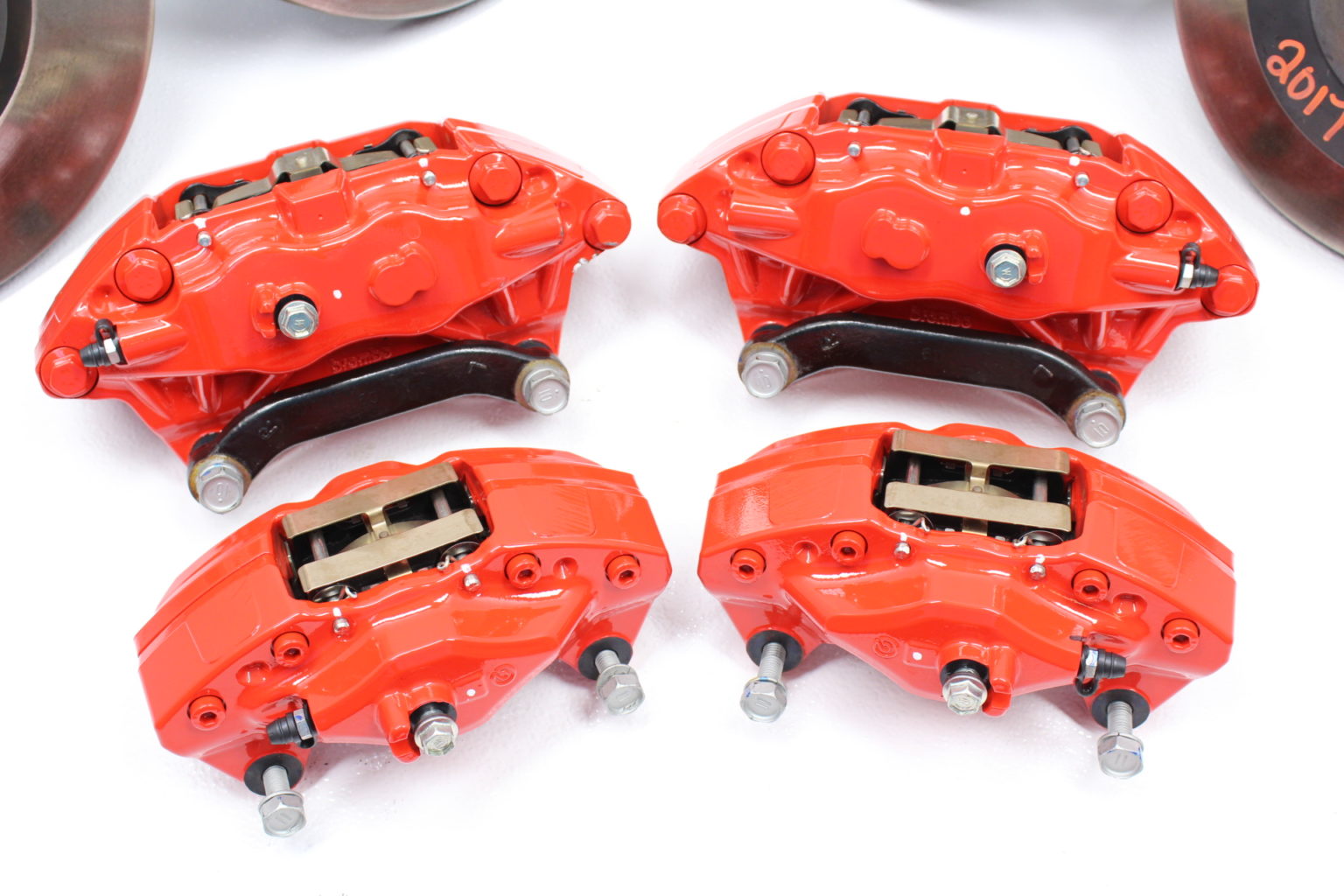 17 2017 SUBARU BRZ LIMITED SPORTS TECH FRONT & REAR BREMBO BRAKE CALIPERS OEM