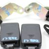 2013-2017 SUBARU BRZ & FRS REAR SEAT BELT SET PAIR & BUCKLE LATCH OEM LH RH REAR - Image 6