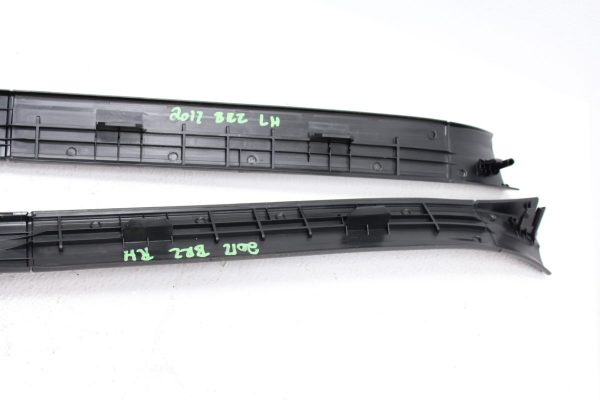 2013-2017 SUBARU BRZ & FRS LH DRIVER & RH PASSENGER DOOR KICK PLATE SCUFF PLATES - Image 6
