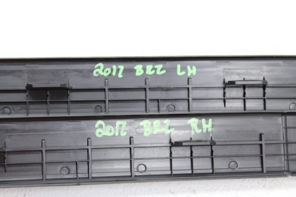 2013-2017 SUBARU BRZ & FRS LH DRIVER & RH PASSENGER DOOR KICK PLATE SCUFF PLATES - Image 8