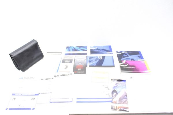 2010 SUBARU IMPREZA WRX STI WAGON OWNERS MANUAL HANDBOOK GUIDE SET