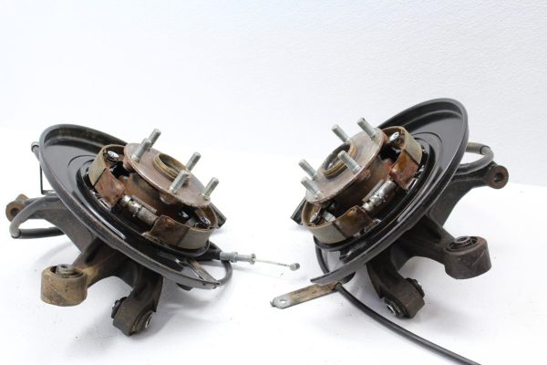 2008-2014 SUBARU IMPREZA WRX STI REAR SPINDLE HUB KNUCKLES PAIR SET OEM RH LH - Image 4