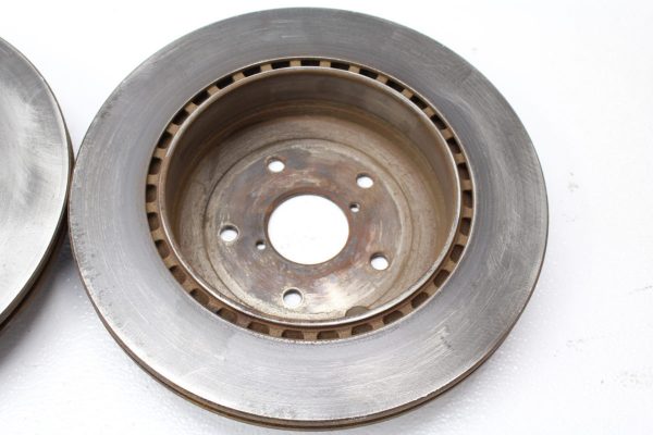 2008-2014 SUBARU IMPREZA WRX STI REAR ROTOR SET ASSEMBLY RH/LH OEM - Image 10