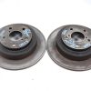 2004-2008 SUBARU FORESTER XT FXT REAR BRAKE ROTORS DRUM SET 5X100 04-08