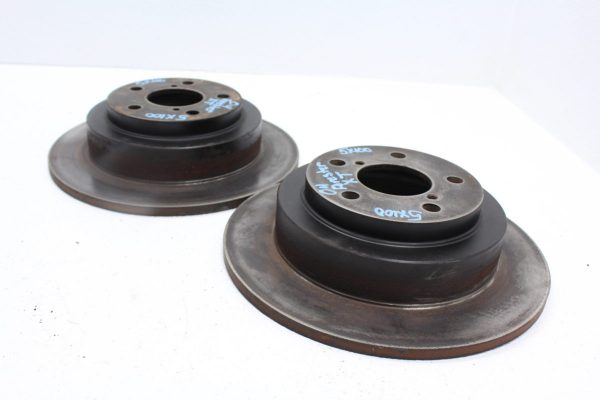 2004-2008 SUBARU FORESTER XT FXT REAR BRAKE ROTORS DRUM SET 5X100 04-08 - Image 3