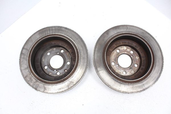 2004-2008 SUBARU FORESTER XT FXT REAR BRAKE ROTORS DRUM SET 5X100 04-08 - Image 5