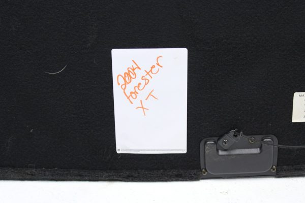 2004-2008 SUBARU FORESTER XT REAR TRUNK SPARE TIRE STORAGE LID TOP CARPET OEM - Image 11