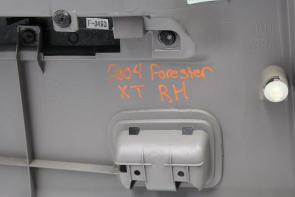 2004-2008 SUBARU FORESTER XT REAR PASSENGER DOOR CARD INTERIOR DOOR - Image 9