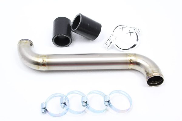 2015-2018 SUBARU WRX STI BOMB SQUAD PERFORMANCE TITANIUM UPPER RADIATOR HOSE PIPE KIT