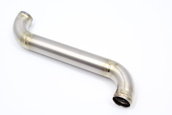 2015-2018 SUBARU WRX STI BOMB SQUAD PERFORMANCE TITANIUM UPPER RADIATOR HOSE PIPE KIT - Image 2