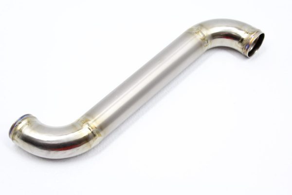 2015-2018 SUBARU WRX STI BOMB SQUAD PERFORMANCE TITANIUM UPPER RADIATOR HOSE PIPE KIT - Image 3