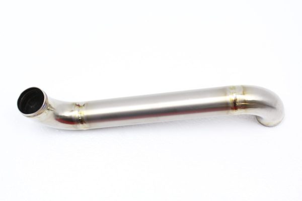 2015-2018 SUBARU WRX STI BOMB SQUAD PERFORMANCE TITANIUM UPPER RADIATOR HOSE PIPE KIT - Image 5