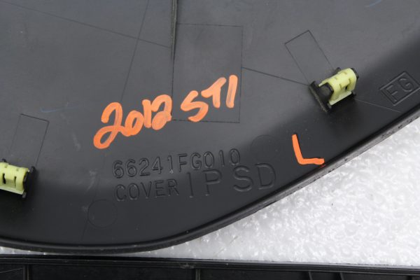 2008-2014 SUBARU WRX STI DASHBOARD ENDS DASH END CAPS OEM ACCESS PANEL - Image 8