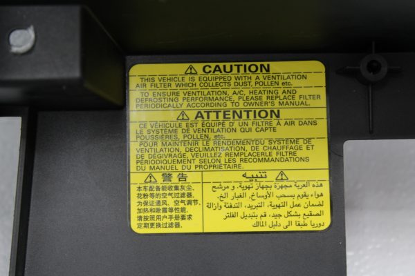 2008-2014 SUBARU IMPREZA WRX & STI LOWER DASH BOARD GLOVE BOX SUPPORT - Image 3