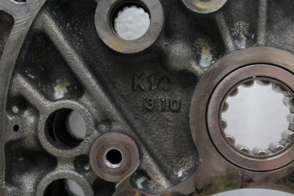 2008-2018 SUBARU WRX STI 6 SPEED TRANSMISSION ADAPTER PLATE ASSEMBLY OEM 08-18 - Image 2