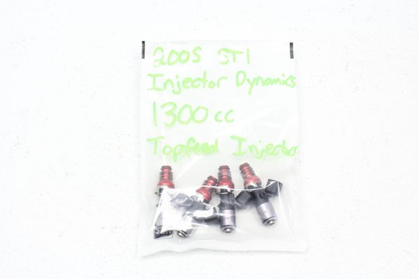 2002-2014 SUBARU WRX & 2004-2018 STI INJECTOR DYNAMICS TOP FEED 1300CC 1K MILES - Image 12