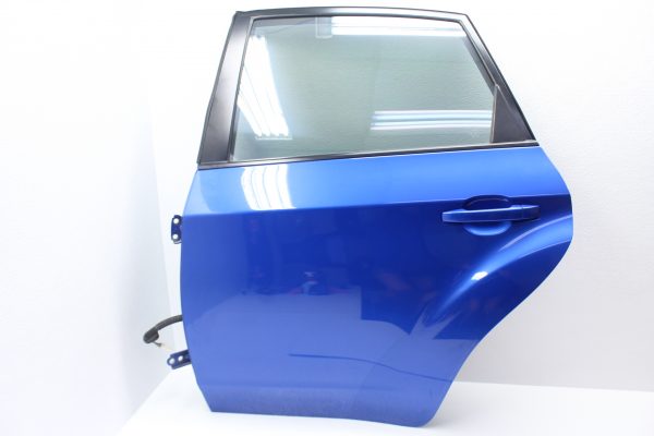 08-14 2008-2014 SUBARU IMPREZA WRX STI REAR LH DOOR DRIVER SIDE WRB BLUE