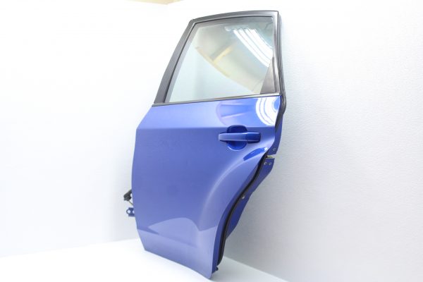 08-14 2008-2014 SUBARU IMPREZA WRX STI REAR LH DOOR DRIVER SIDE WRB BLUE - Image 2