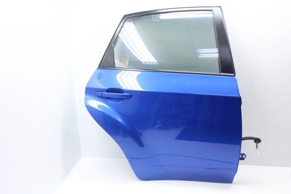 08-14 2008-2014 SUBARU WRX STI REAR RH DOOR PASSENGER SIDE WRB BLUE OEM