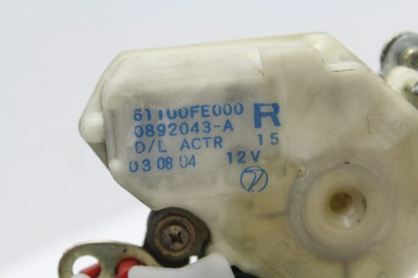 2002-2007 SUBARU WRX STI RH FRONT RIGHT DOOR LOCK LATCH ASSEMBLY W/ CABLES OEM 02-07 - Image 2