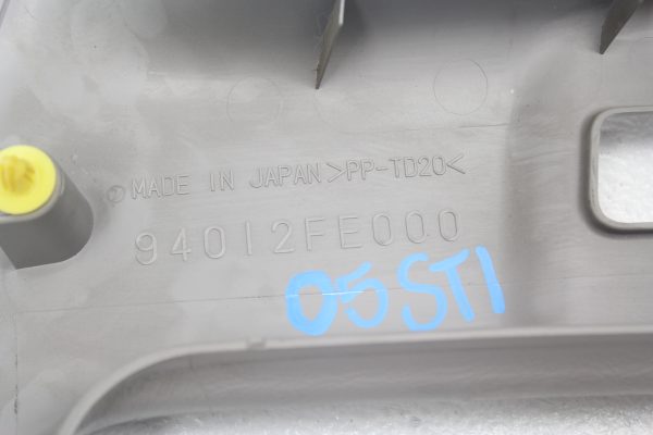 2002-2007 SUBARU IMPREZA WRX & STI SEDAN B PILLAR PLASTIC TRIM RH PASSENGER - Image 9