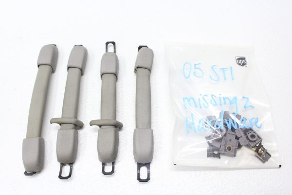 2002-2007 SUBARU IMPREZA WRX & STI EMERGENCY GRAB ROOF HANDLES OEM SET - Image 12