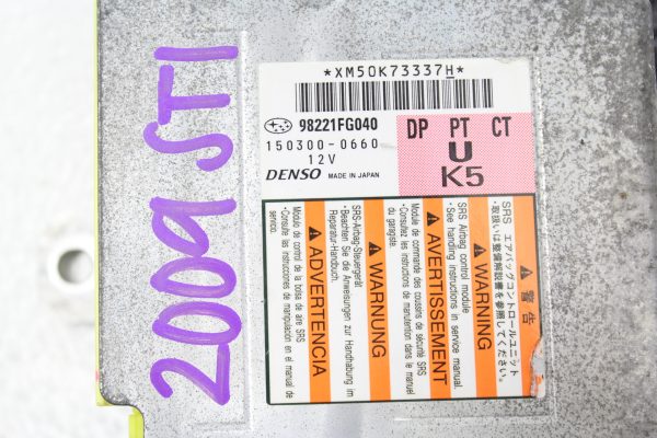 2008-2010 SUBARU IMPREZA WRX STI OEM SRS AIRBAG CONTROL MODULE UNIT 08-10 - Image 6